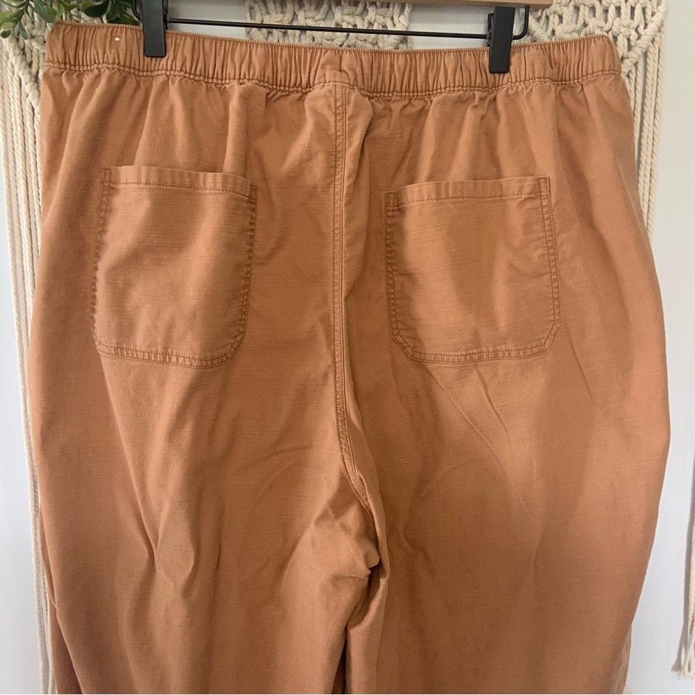 LANE BRYANT Softest Slub Boyfriend Capri Pant Mustard Gold Size 18/20 - Picture 7 of 10